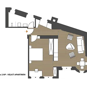 Appartement Bohemia Rhapsody, Karlsbad